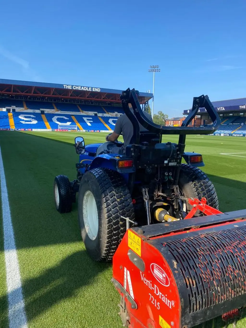 truturf verti drain stockport county 006